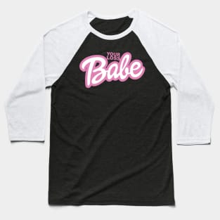 Alt Girl Your Loss Babe Pink Slogan BoomBoomInk Baseball T-Shirt